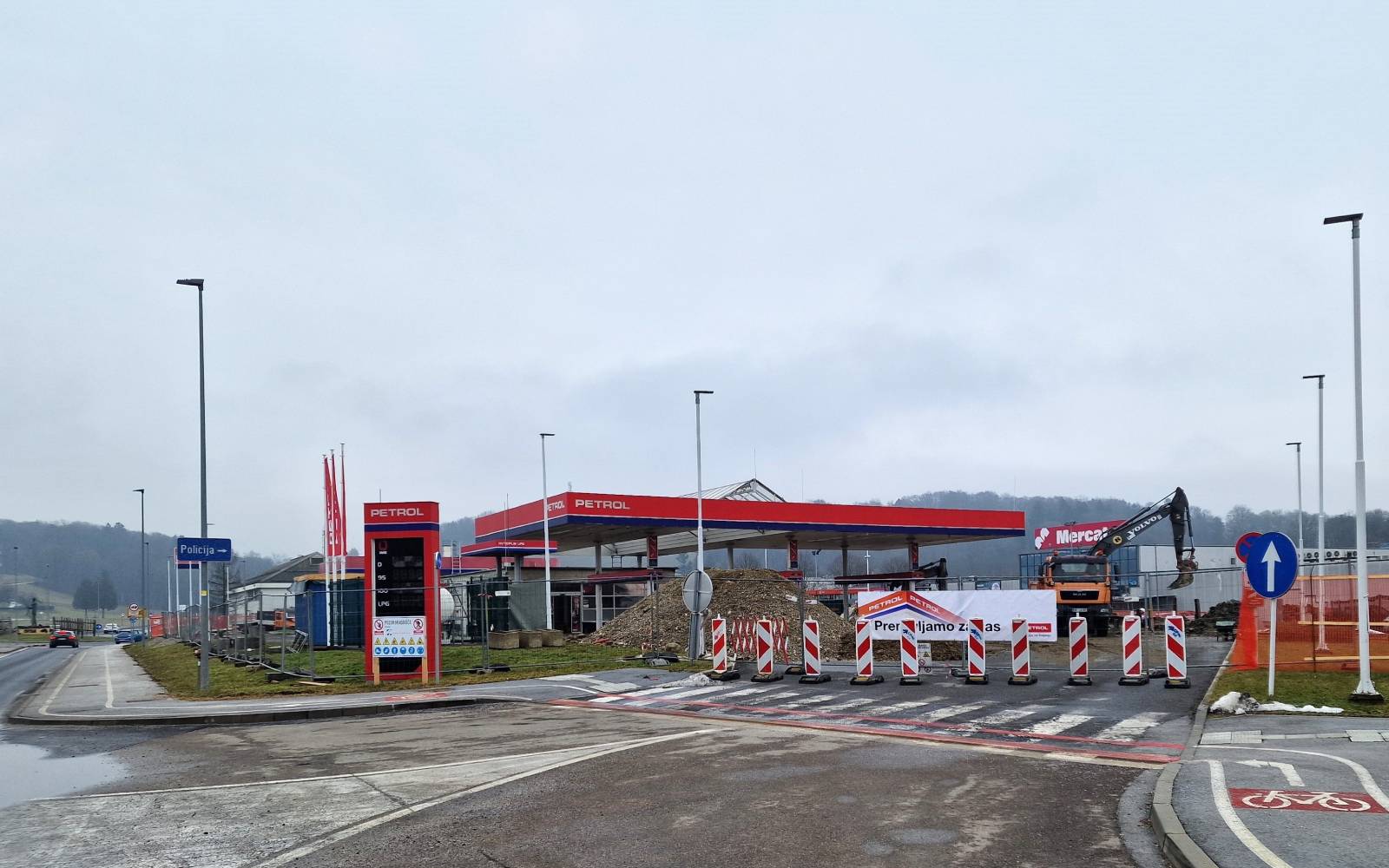 Lenarški Petrol zaprt zaradi obnove