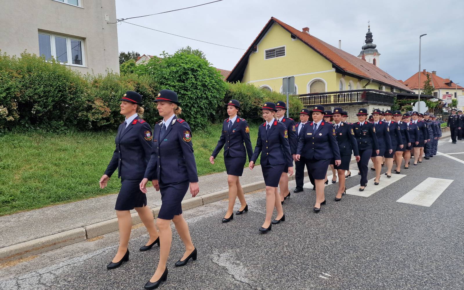 Gasilska parada v Voličini