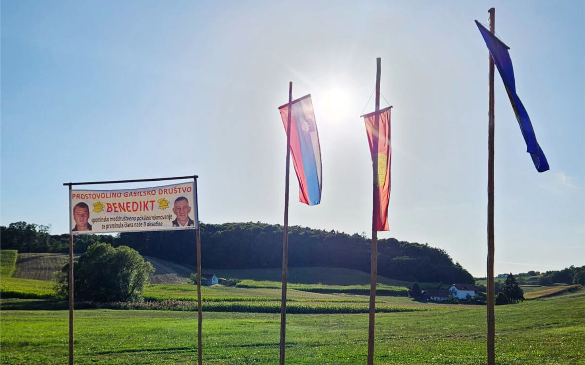 Memorialno tekmovanje gasilcev v Benediktu