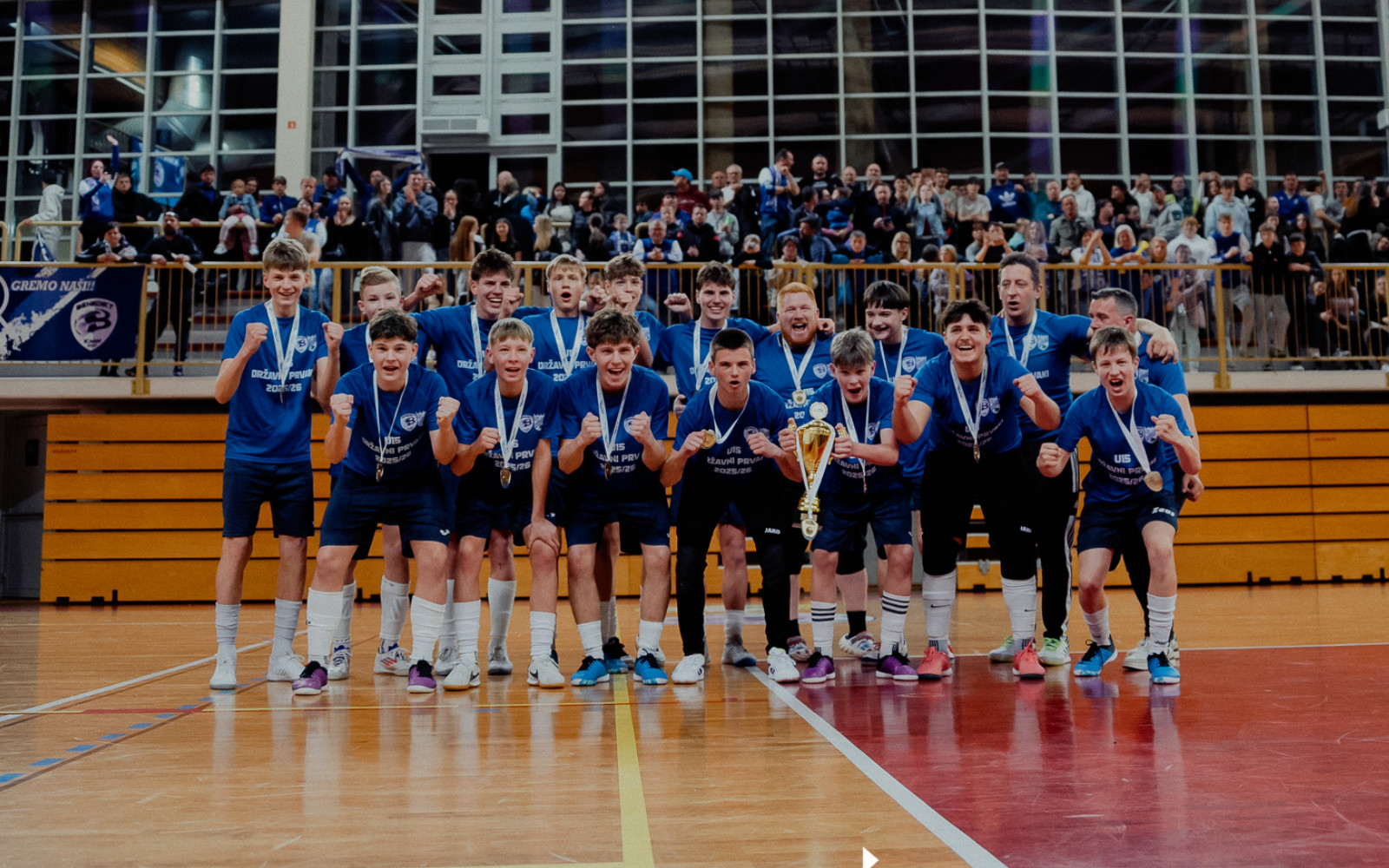 KMN Benedikt – Vitomarci U15 ponovno državni prvaki v Futsalu