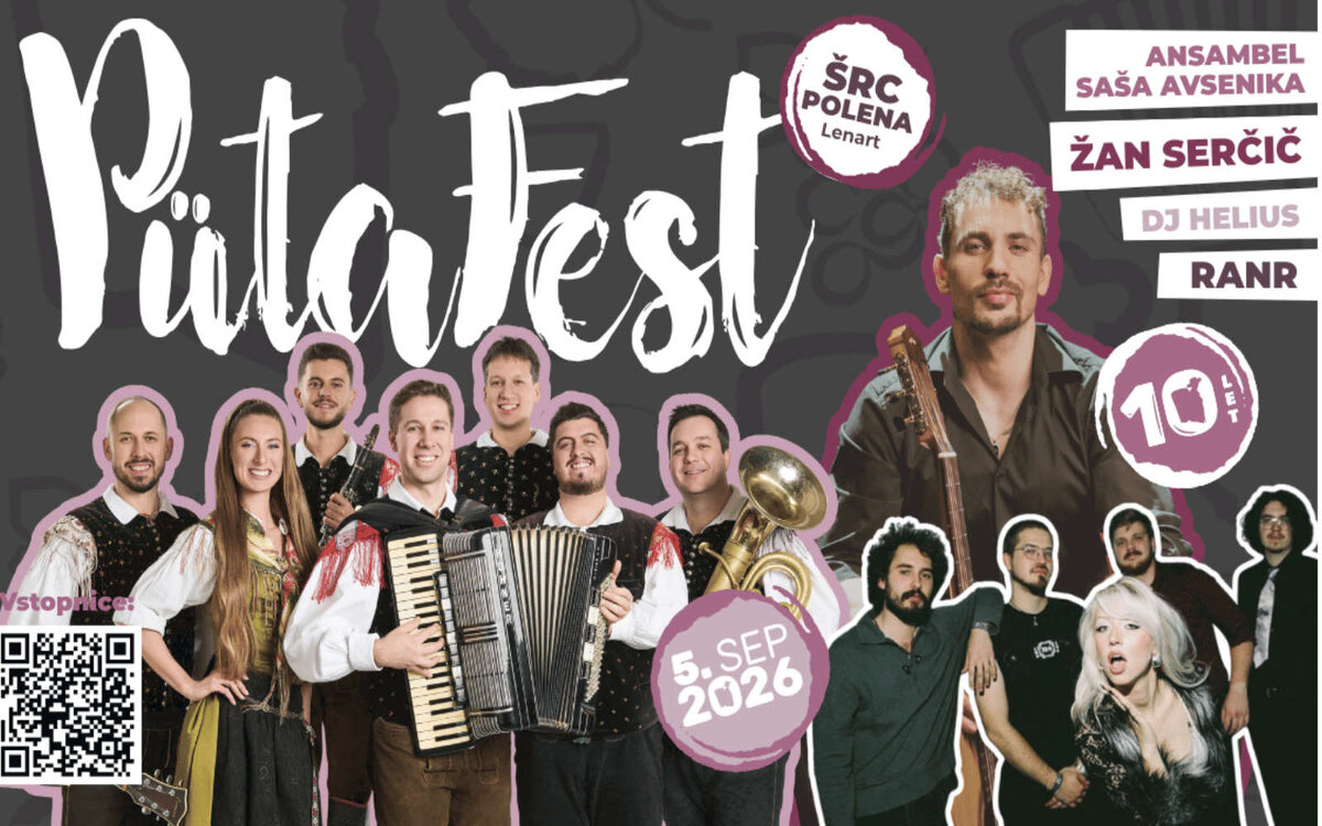 10. PütaFest na ŠRC Polena v Lenartu v organizaciji Študentskega kluba Slovenskih goric