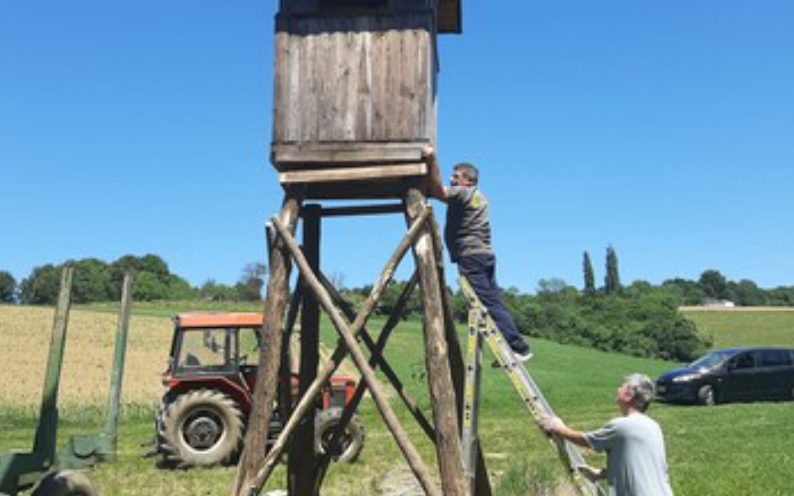 Preža v Plojevi grabi