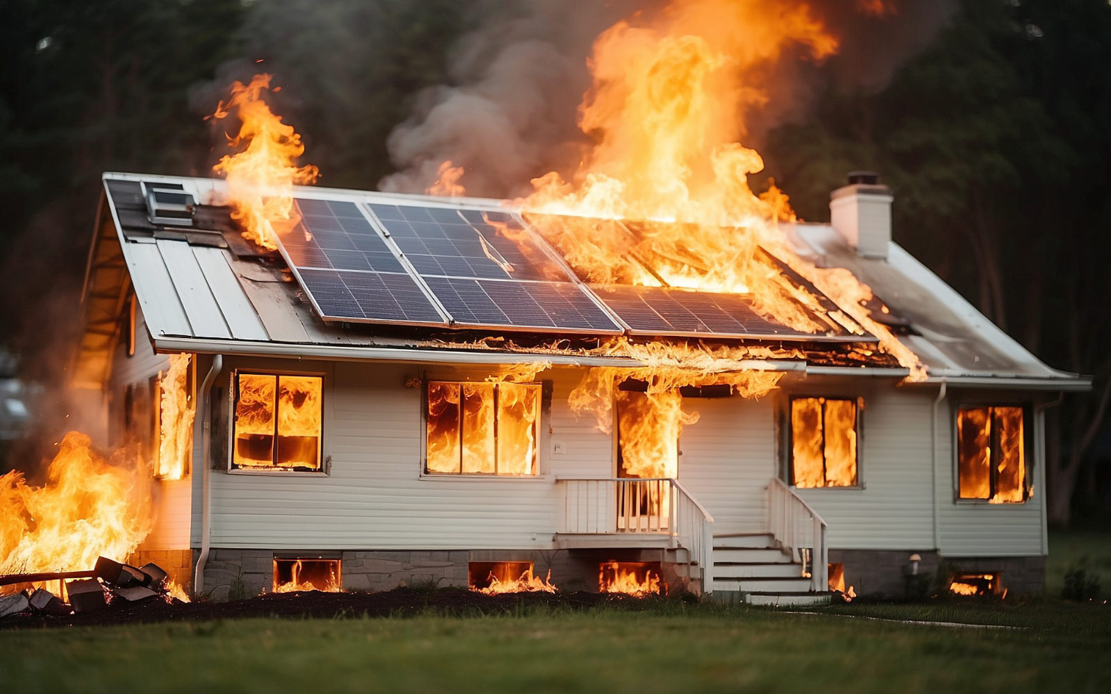 Kaj lahko storimo, da preprečimo požar na sončni elektrarni?