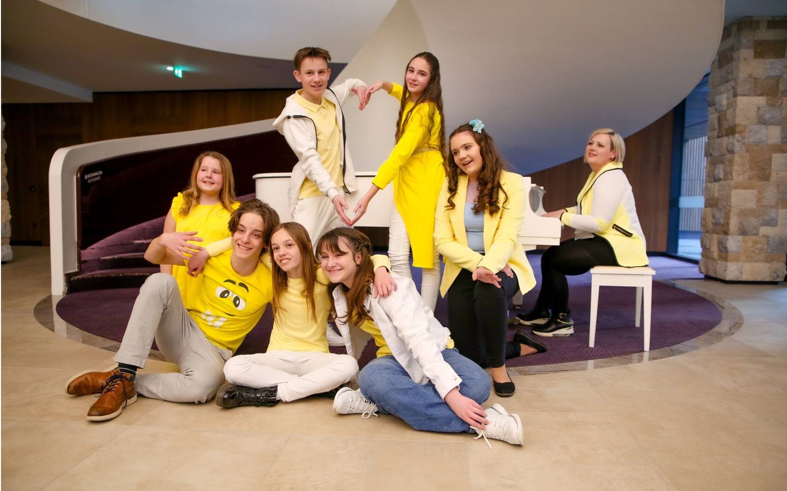 Skupina Talenti z Marjeto. Foto: arhiv MT studia.