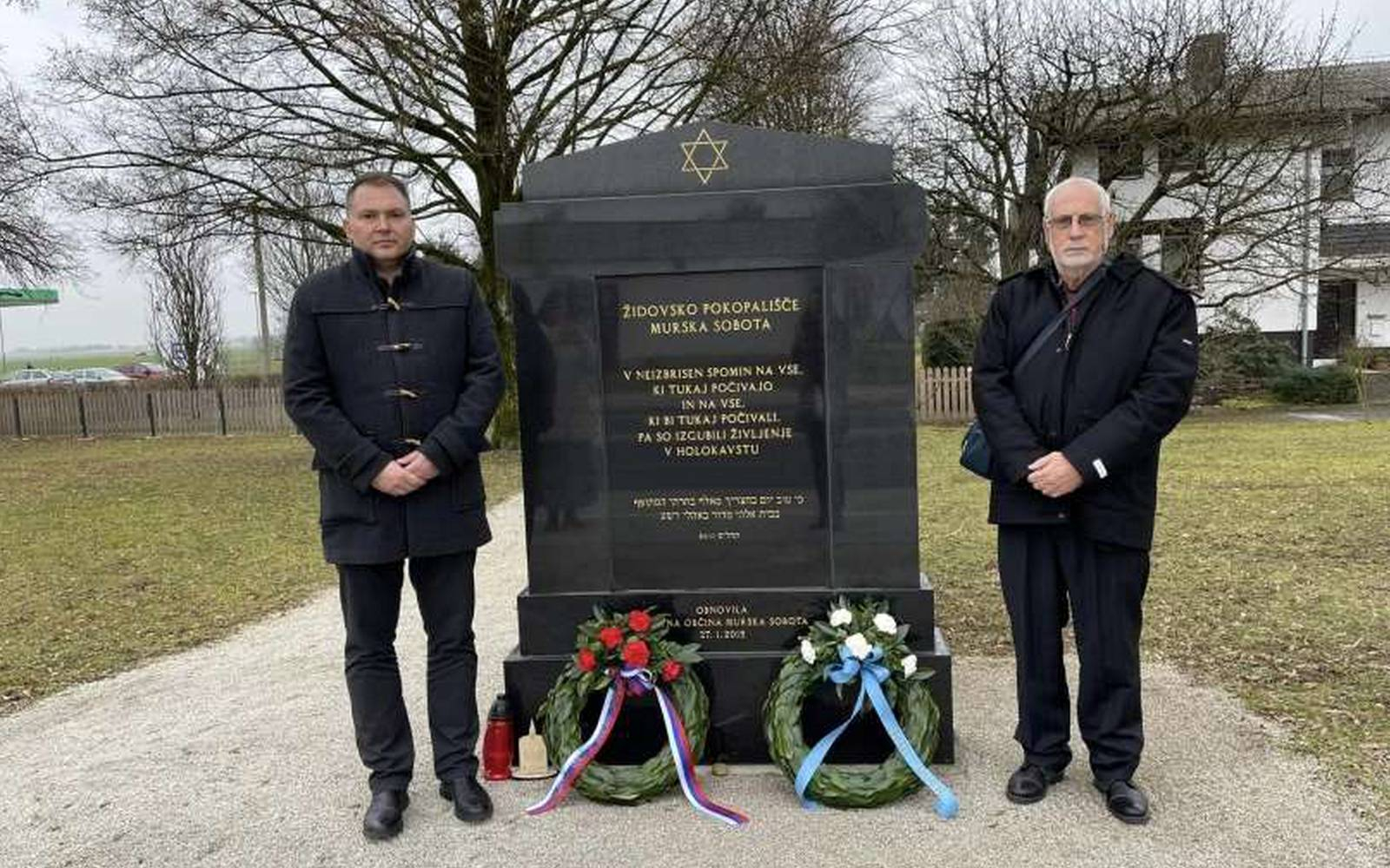 Ob dnevu spomina na žrtve holokavsta sta murskosoboški župan Damjan Anželj in veleposlanik Države Izrael v Sloveniji Zeev Boker položila venca k spomeniku na Judovskem pokopališču v Murski Soboti. Enako sta storila lendavski župan Janez Magyar in izraelski veleposlanik Zeev Boker na judovskem pokopališču v Dolgi Vasi pri Lendavi.