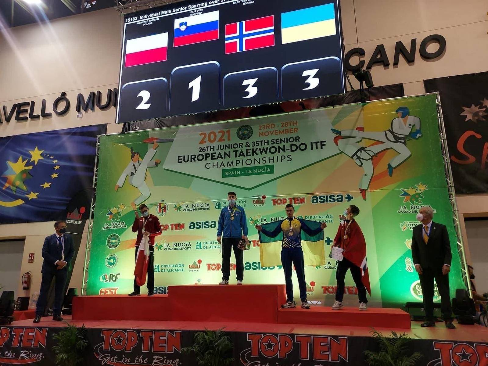 Sven Hojs - evropski prvak v Taekwon-doju. Foto: arhiv kluba