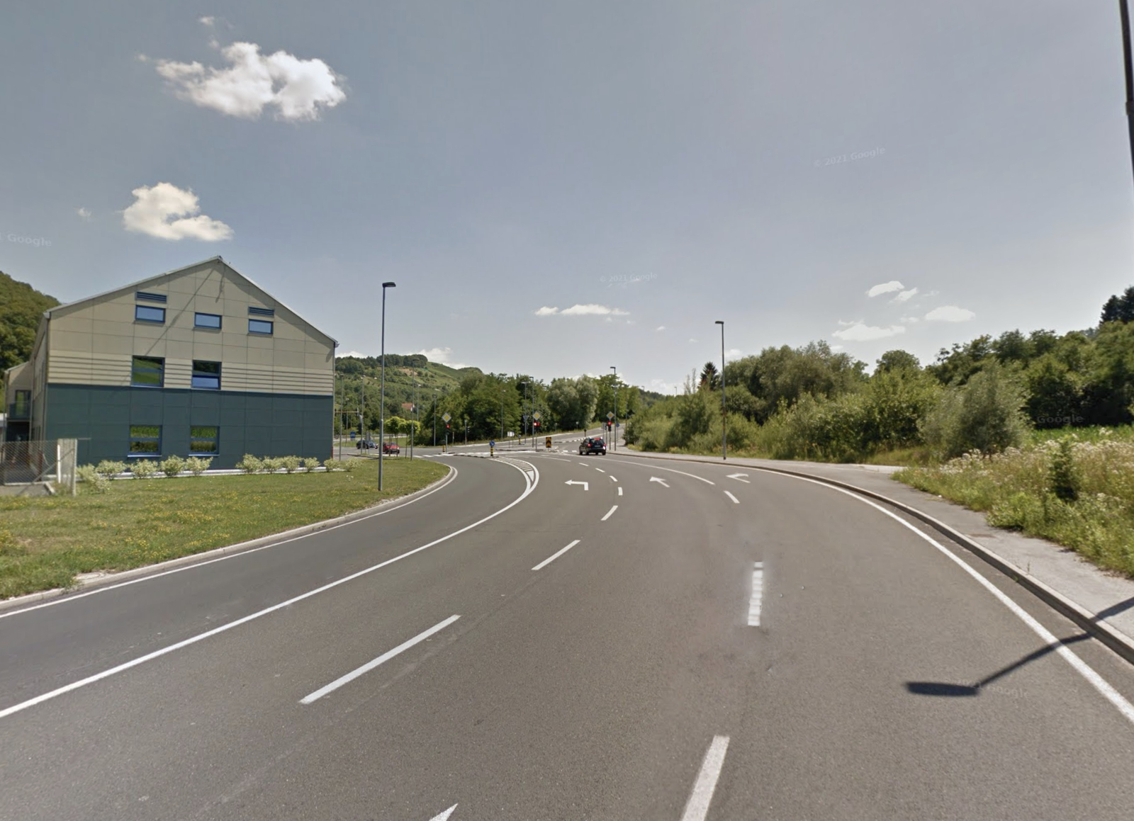 FOTO: Šentiljska cesta, Google Maps