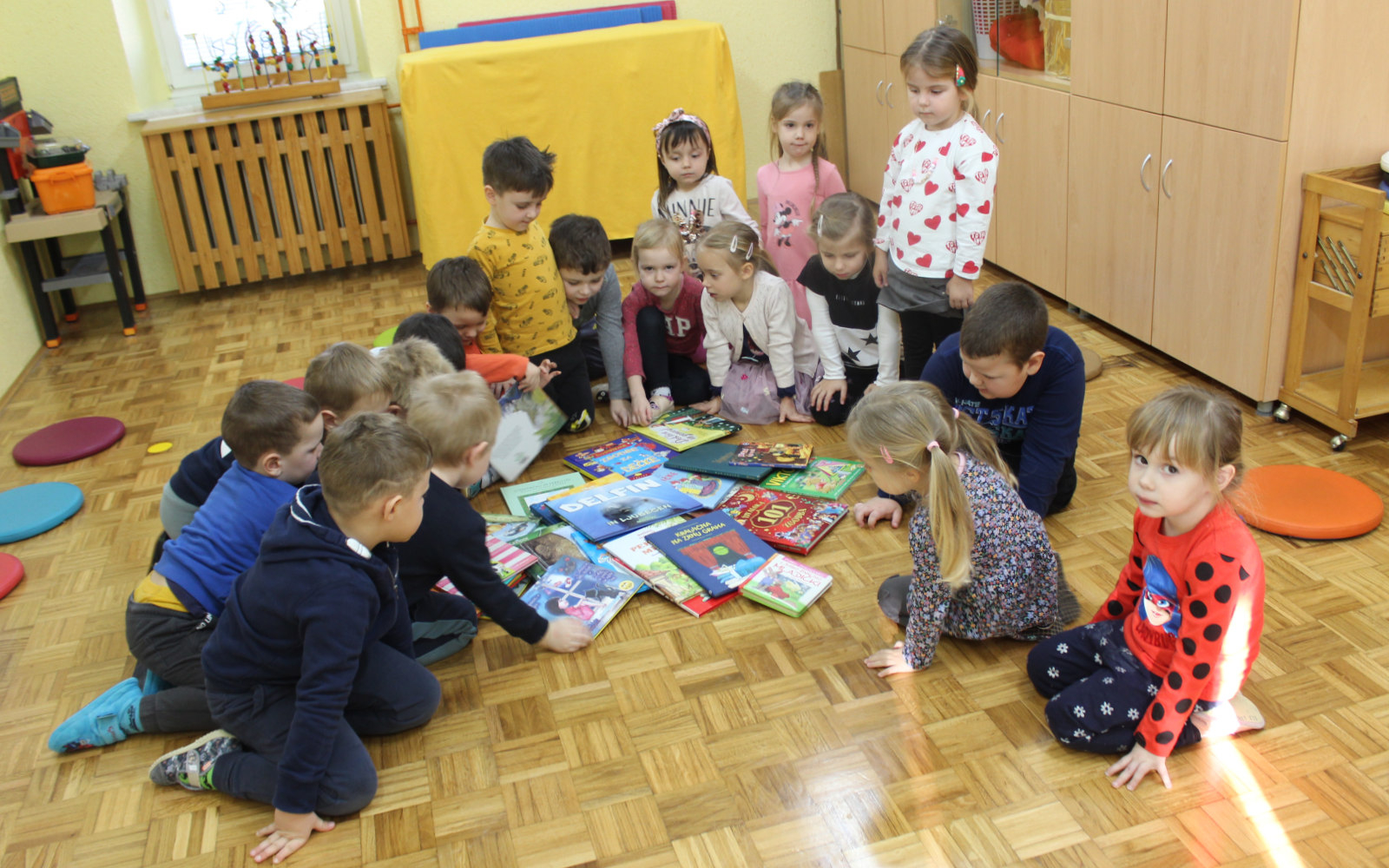 V vrtcu Selce je knjižni sejem uspel. Foto: arhiv Vrtca Selce