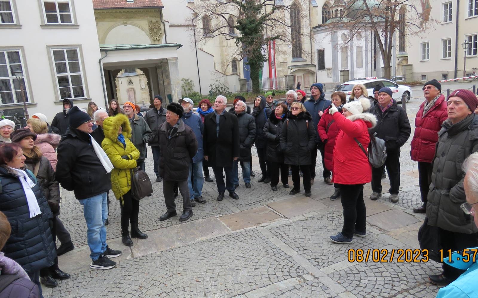Udeleženci ekskurzije so počastili kulturni praznik in slovenske rojake. Foto: Franc Lajnšic.