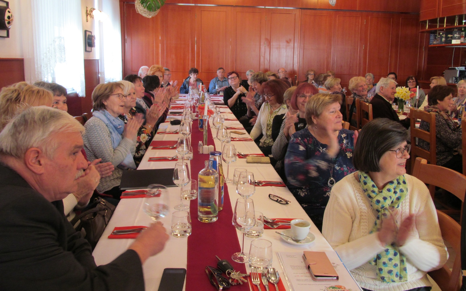 Velika dvorana Gočovskega dvorca je pokala po šivih. Foto: Marjan Toš