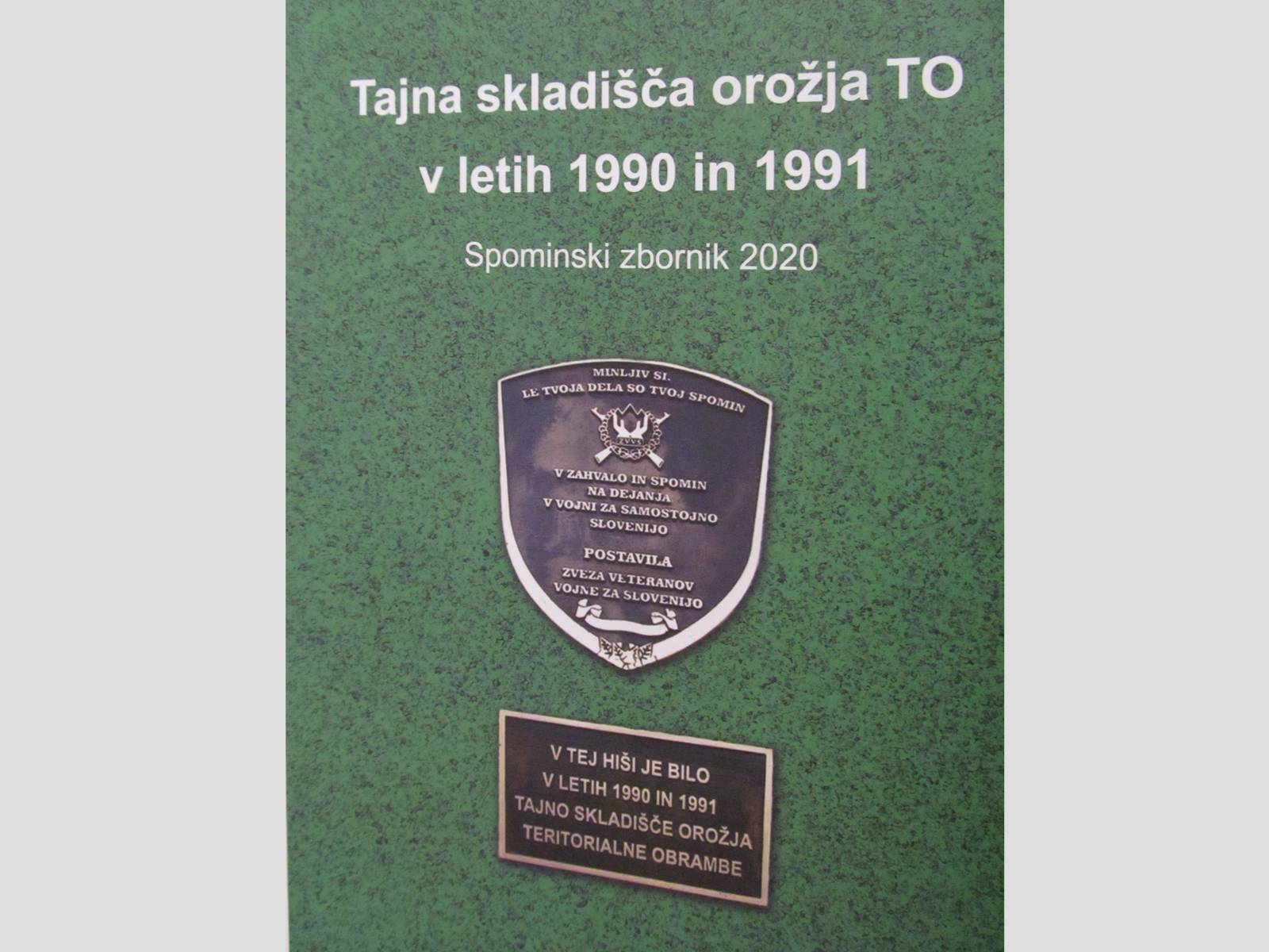Naslovnica novega  zbornika. Foto: Marjan Toš.
