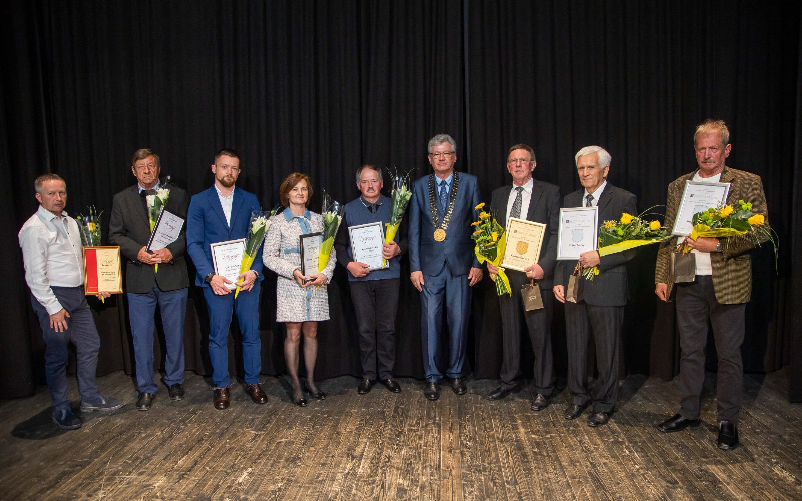 Slovesnost je bila namenjena letošnjim nagrajencem Občine Sveti Jurij v Slovenskih goricah, ki je tudi priložnost, da se poklonijo vsem njihovim dosežkom, ki so zgled delavnosti, prostovoljstva in pokončnega značaja. Foto: Foto Askari
