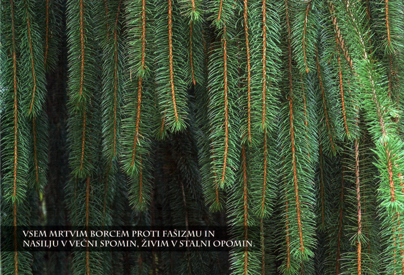 Vrt spominov in tovarištva je zasnoval prof. dr.  Vanek Šiftar.