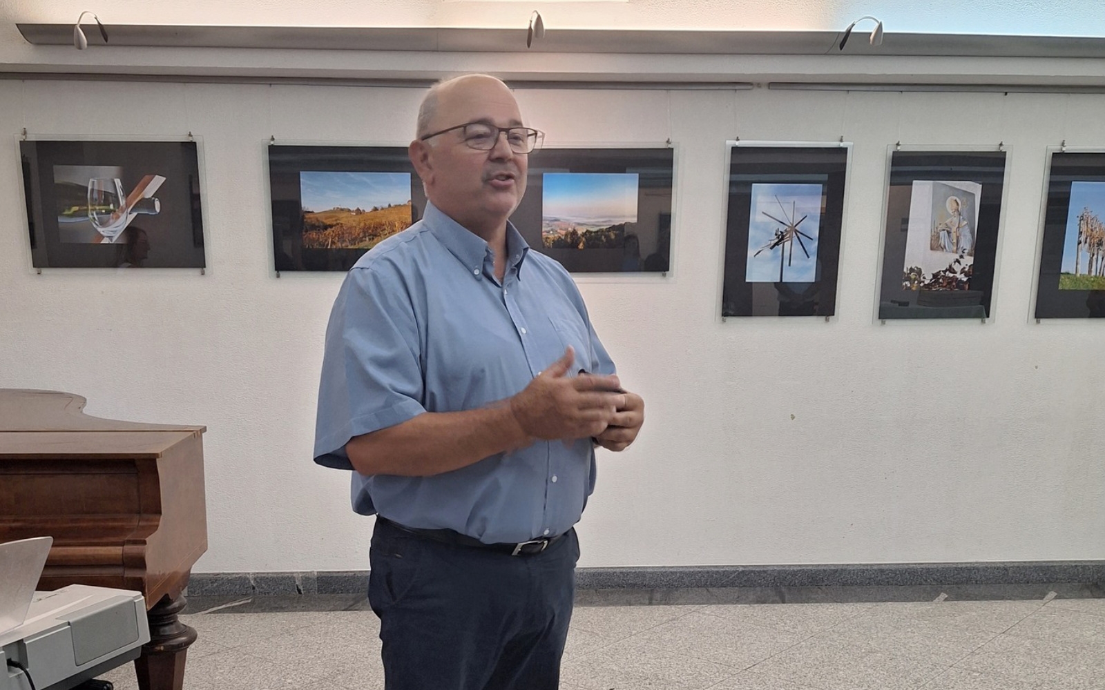 Avtorja je osebno poznal tudi župan Občine Lenart. Foto: arhiv Občine Lenart