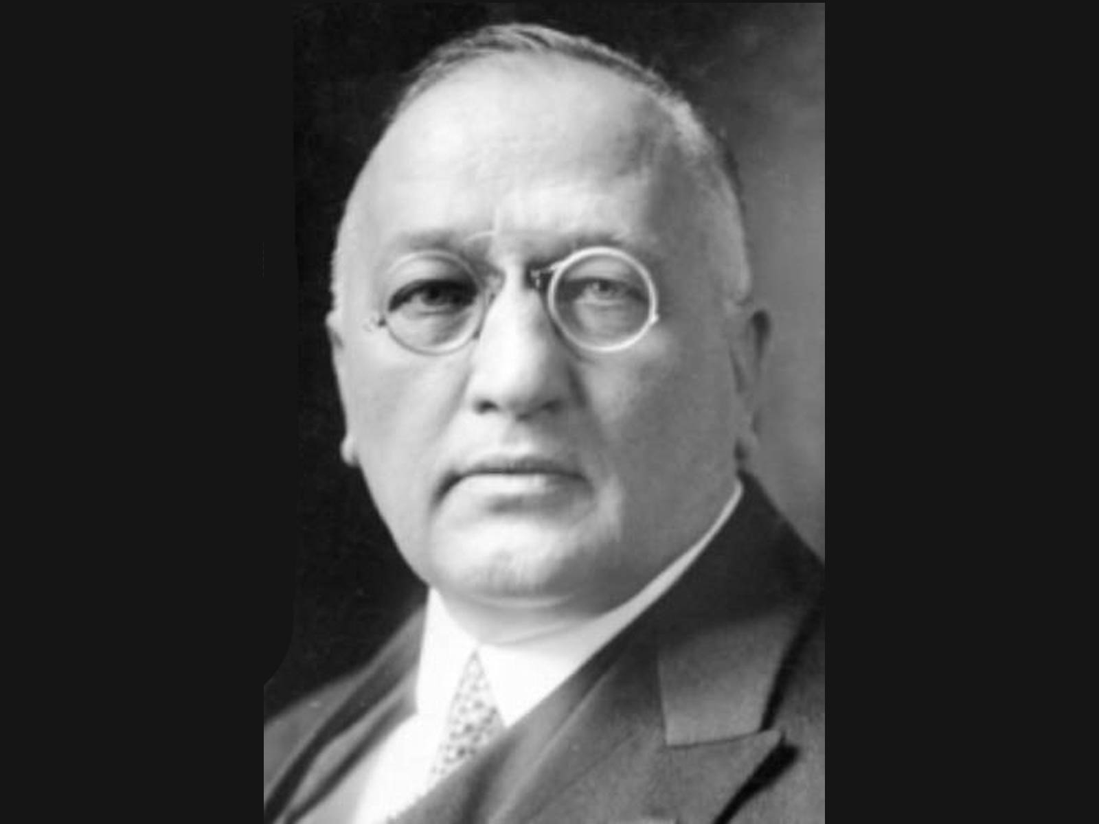 Dr. Anton Korošec, avtor Majniške deklaracije leta 1917 in najvplivnejši slovenski politik iz prve polovice 20. stoletja.