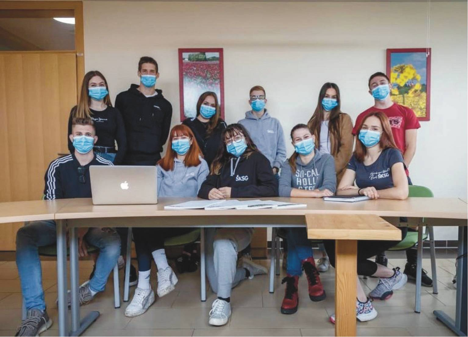 Aktivisti Študentskega kluba Slovenskih goric, ki bodo poskrbeli za spominov polno leto 2022. Foto: arhiv ŠKSG