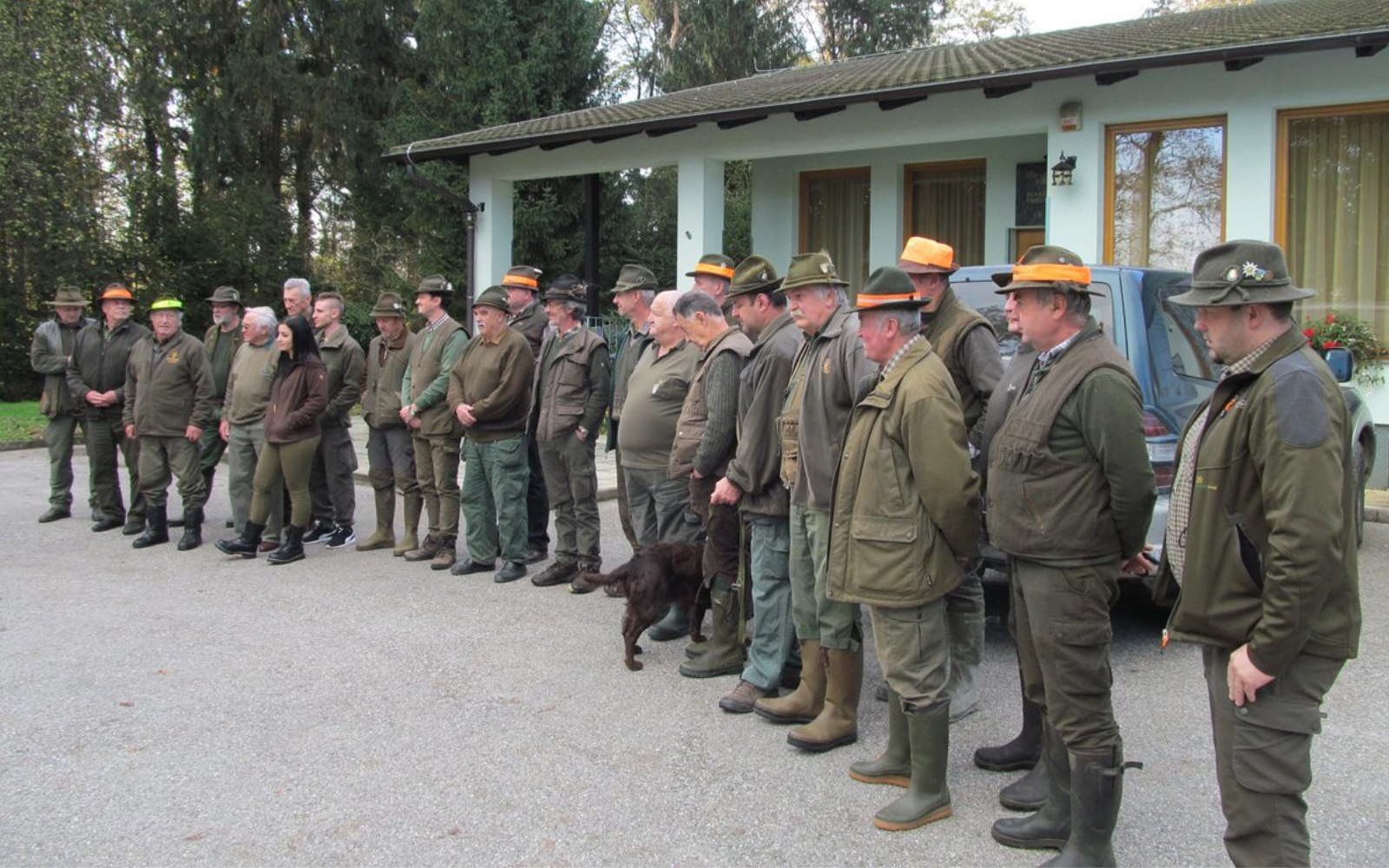 Pred lovom na Polskavi. Foto: Marjan Toš
