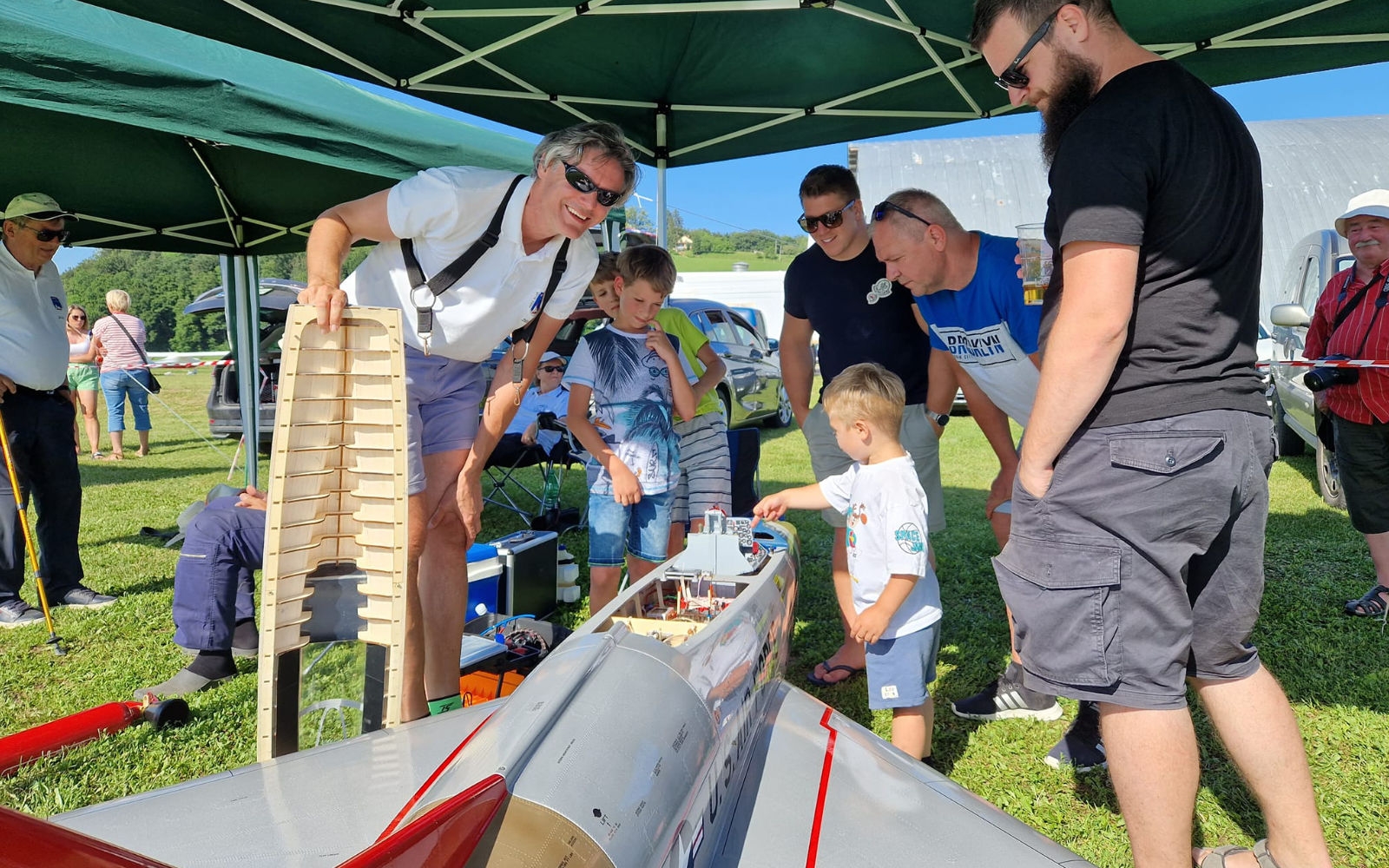 Utrinek letalskega dne Aerokluba Cerkvenjak leta 2022. Foto: arhiv kluba