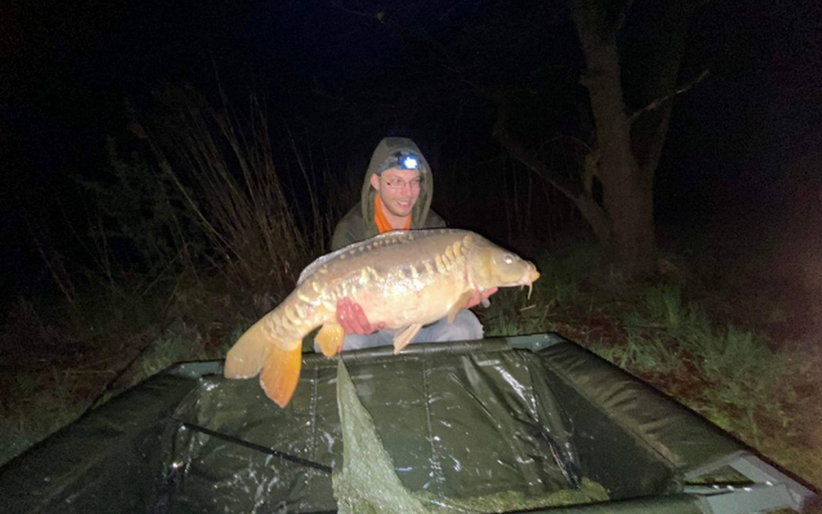 Rok s prvim 25,2 kg kapitalnim krapom ... Foto: arhiv RD Pesnica.