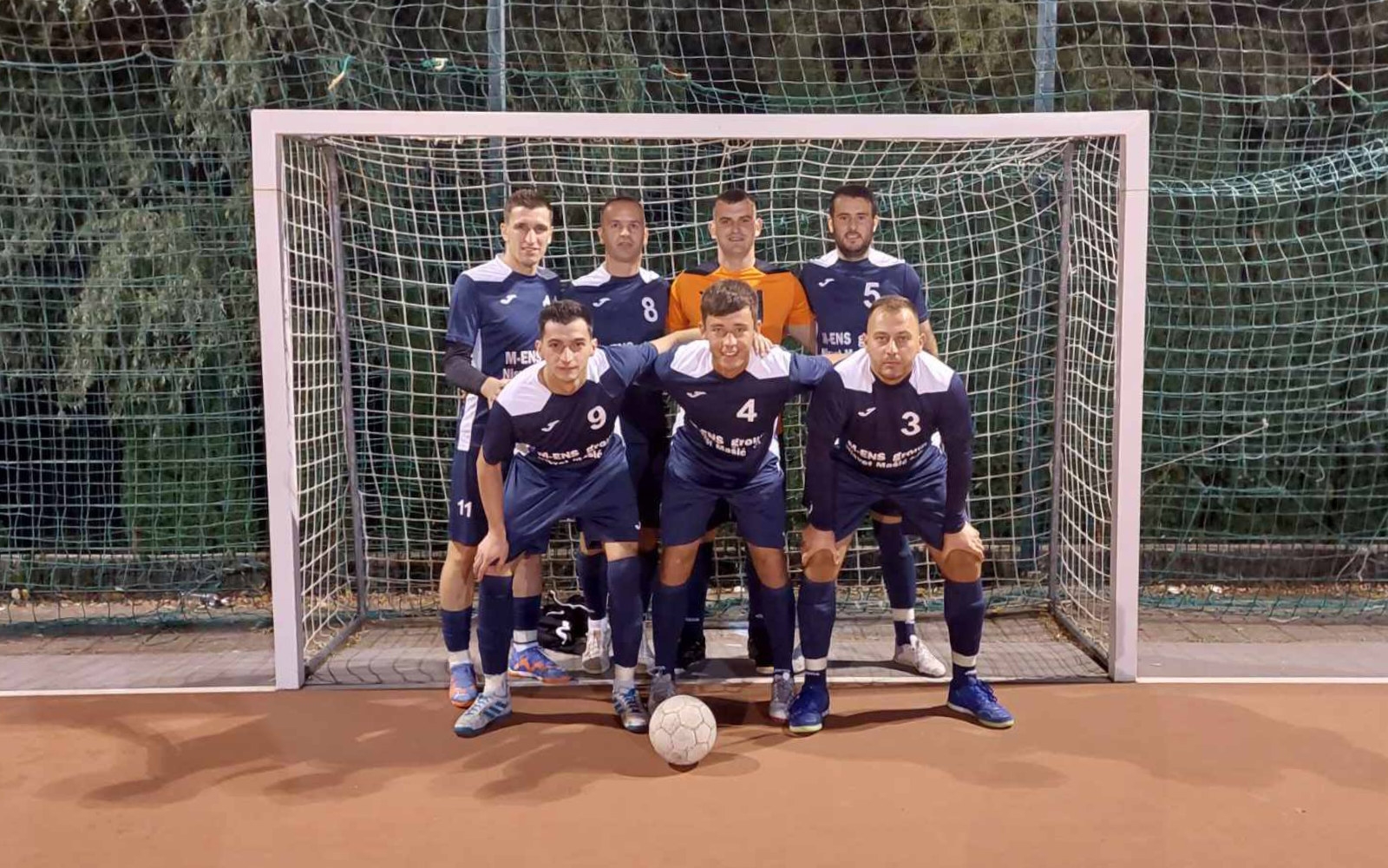 Letos v 1. Golgeter ligi Lenart svojo prvo sezono igra ekipa M-ENS Group. Igralci prihajajo večinoma iz mariborskega okoliša, vodi pa jih Mirzet Kukić. Foto: arhiv društva