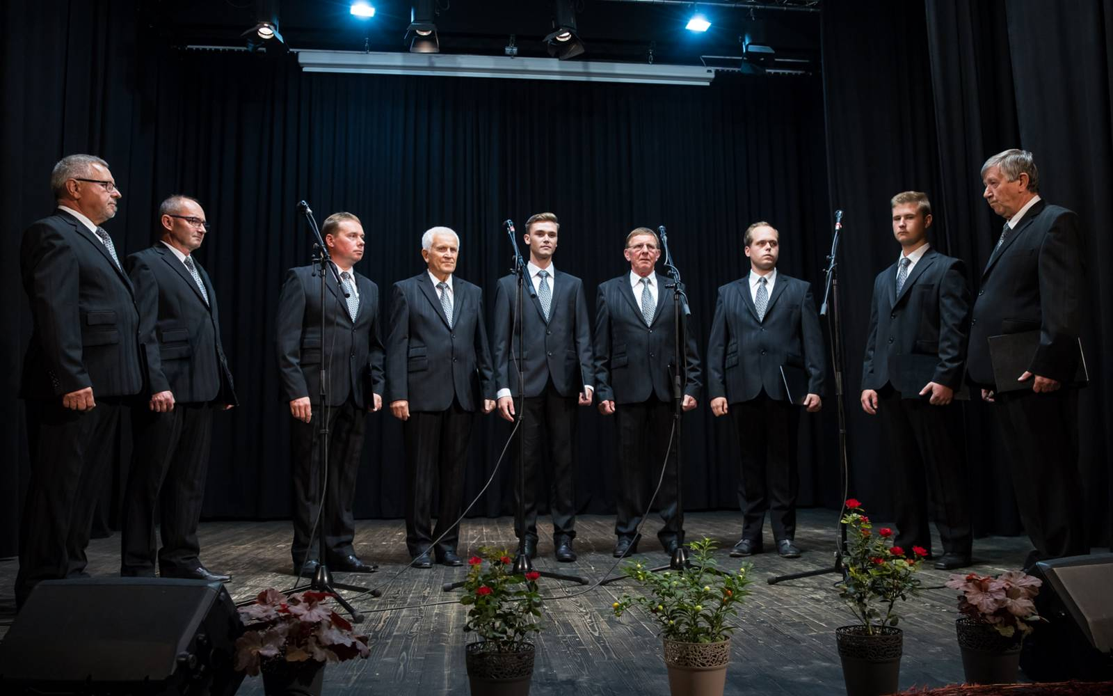 Jurovski oktet tudi letos pobudnik srečanja pevcev. Foto: Maksimiljan Krautič.