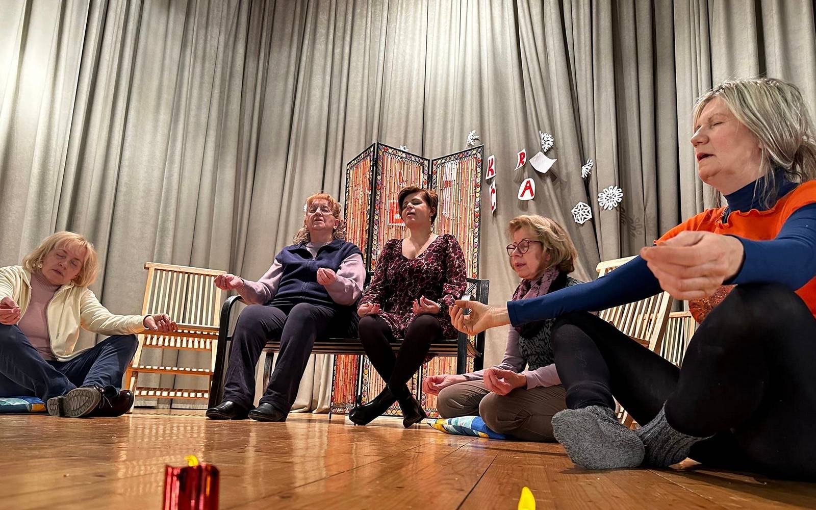 Foto utrinek nove predstave iz Selc. Foto: arhiv KTD Selce.