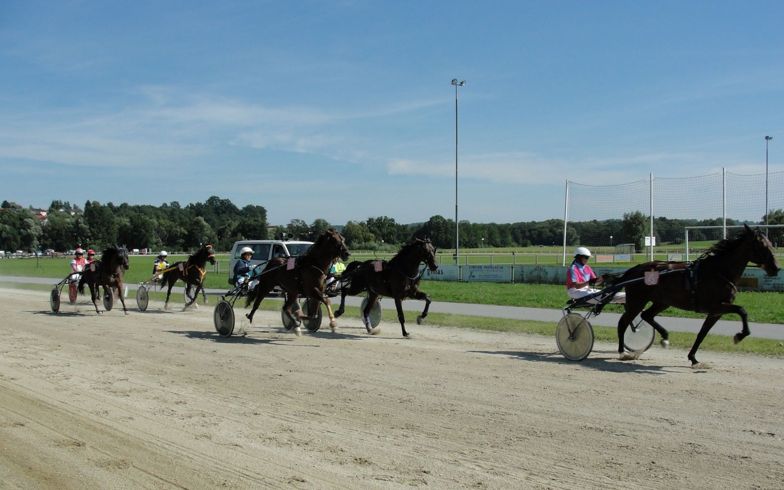 Lenarška Polena bo 2. julija prizorišče zanimivih kasaških dirki. Foto: Marjan Toš.