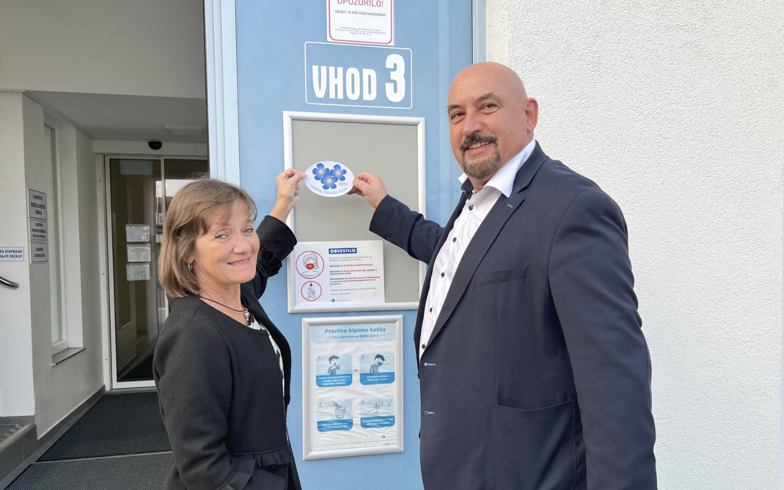 V Lenartu imamo že tretjo Demenci prijazno točko. Ta se nahaja v Zdravstvenem domu Lenart. Foto: arhiv ZDL