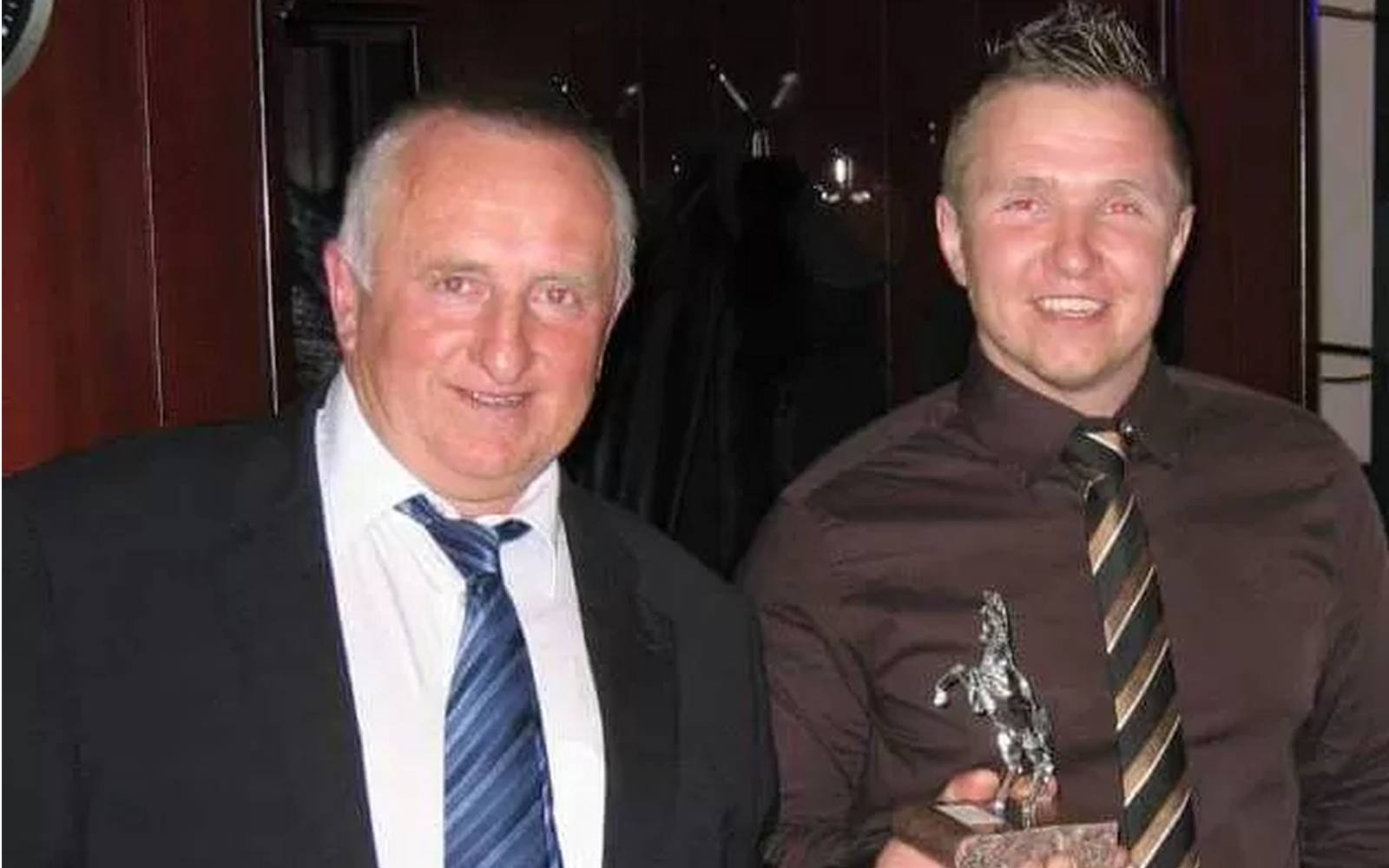 Zvonko Osterc (levo): »Potrpežljivost in vztrajnost pri delu s konji povrneta ves trud«. Foto: osebni arhiv.