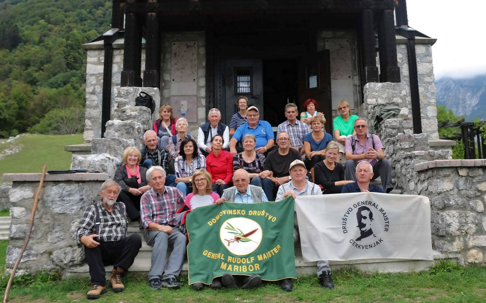 Štajerski Maistrovci z Maribora in Cerkvenjaka na Javorci. Foto: arhiv društva.