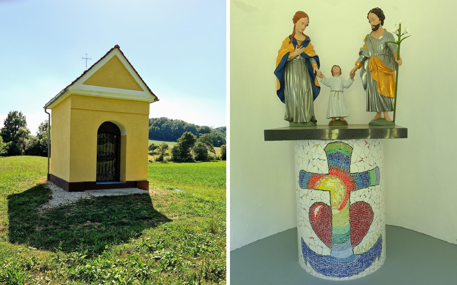 Danes, 3. julija, bo ob 17. uri pri »Šenvetrovi« kapeli sveta maša. Pri maši bodo sodelovali rogisti Lovske zveze Maribor. Foto: arhiv župnije