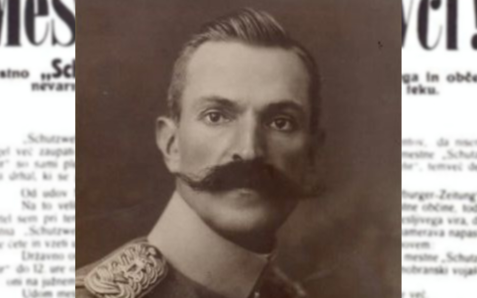 Rudolf Maister, osvoboditelj Štajerske in Maribora. Foto: arhiv zbirke na Zavrhu