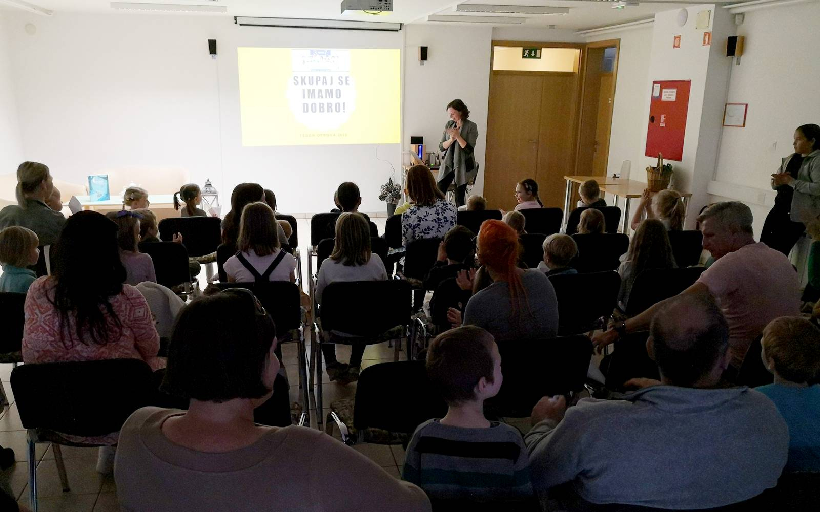 Pravljični kino uspel. Foto: Rosana Lorbek.