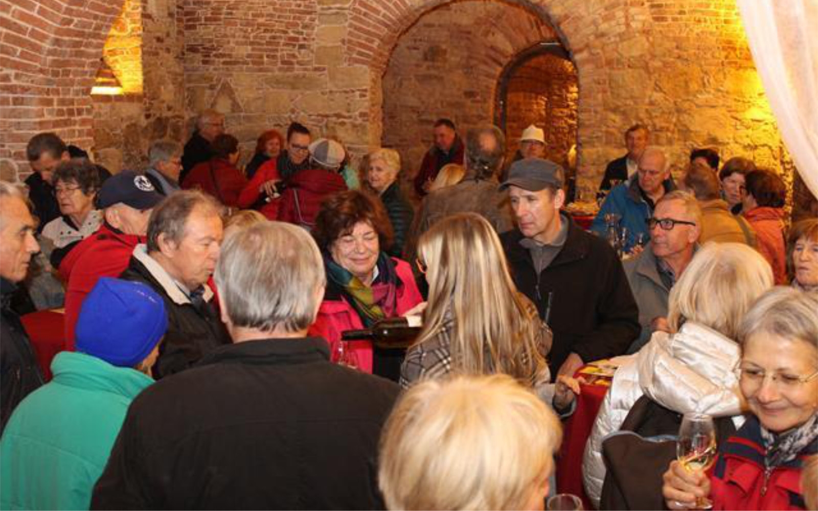 Trojiško martinovanje v Martinovi kleti je bilo vedro. Foto: Marjan Toš