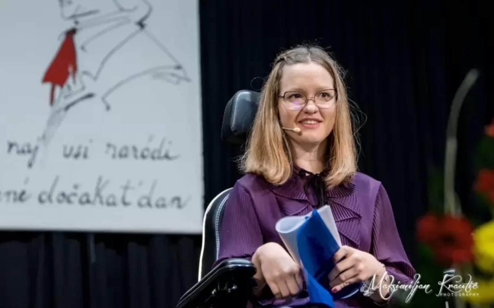 Agnes je tudi sicer zelo aktivna na kulturnih prireditvah v svojem domačem kraju. Foto: Maksimiljan Krautič