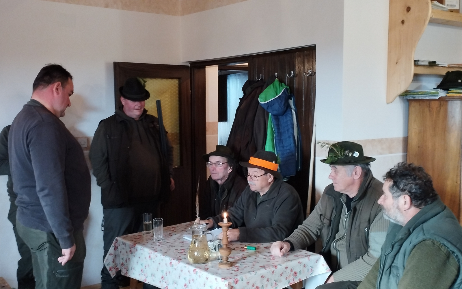 »Prestrašeni zelenec« pred sodnim senatom. Foto: Jure Toš.