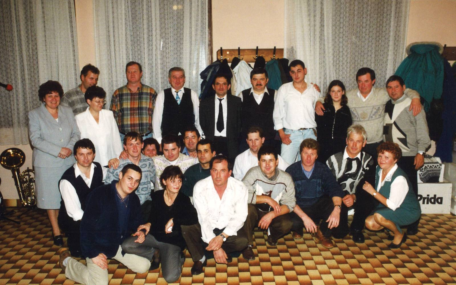 Kolektiv Pekarne Lenart v 80-tih letih. Arhiv dr. Marjan Toš.