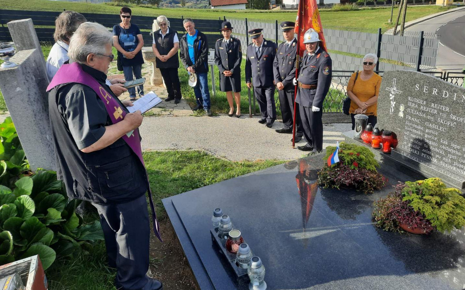 Spomin na domoljuba Franca Serdinška ostaja živ.