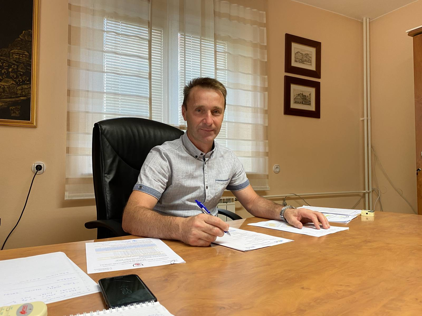 Vršilec dolžnosti direktorja Aleksander Gungl. Foto: Nina Zorman