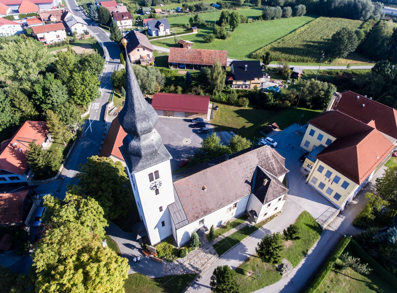 Pernica je nastala ob prometni poti že v rimskih časih. Foto: arhiv Občine Pesnica.