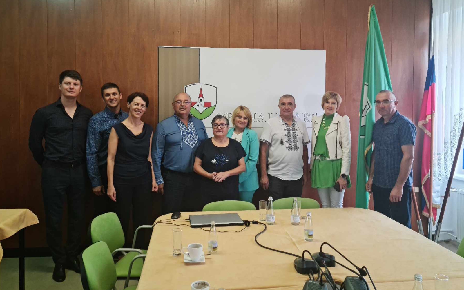 Ukrajinska delegacija je Lenart obiskala v sklopu študijskega obiska pod okriljem programa Bridges of Trust in s podporo programa U-LEAD with Europe. Foto: arhiv Občine Lenart