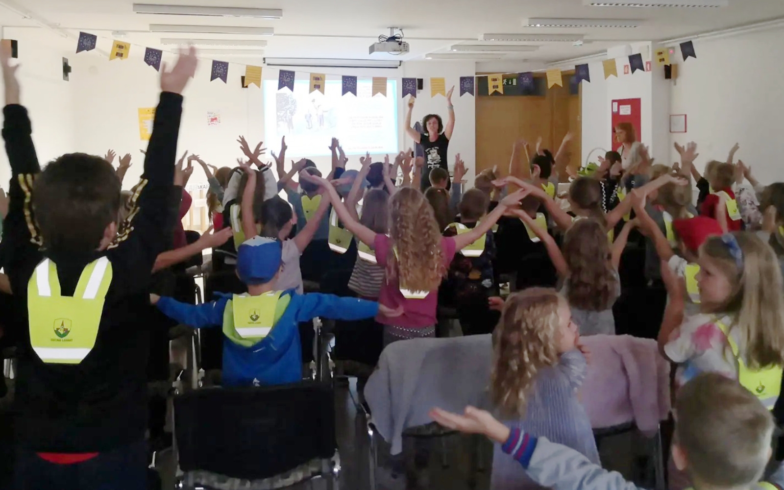 Tako veselo je bilo v Tednu otroka v knjižnici. Foto: Rosana Lorbek