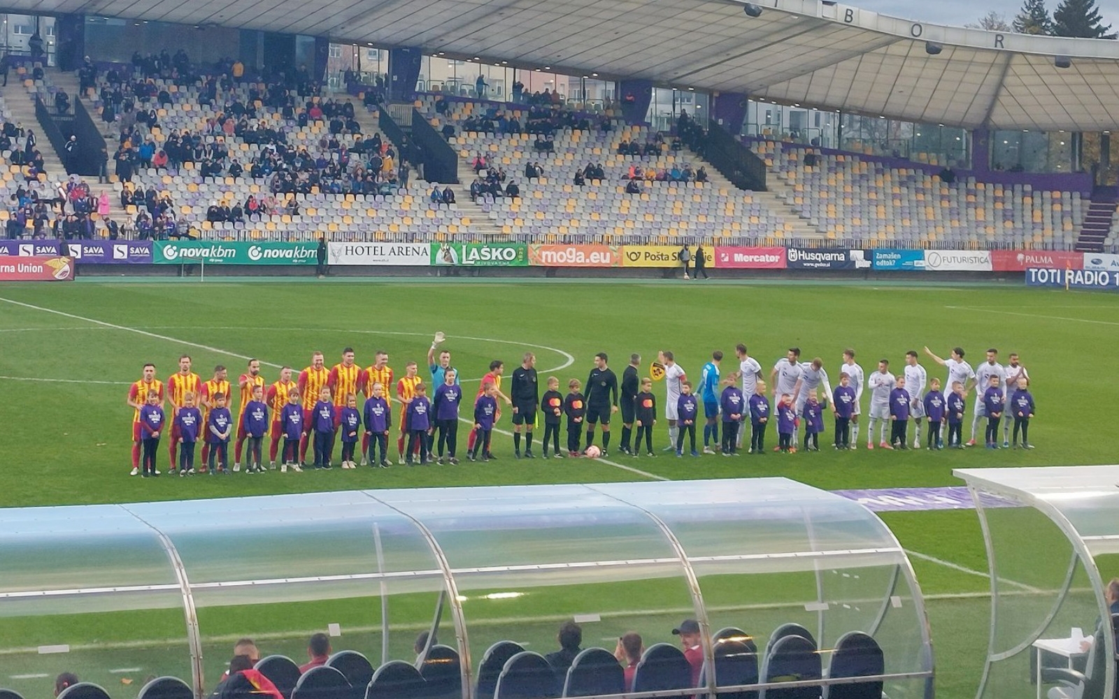 Neustrašni NK Jurovski Dol si je to popolne ustvaril nepozabno izkušnjo v Ljudskem vrtu. Foto: Sonja Polajzer