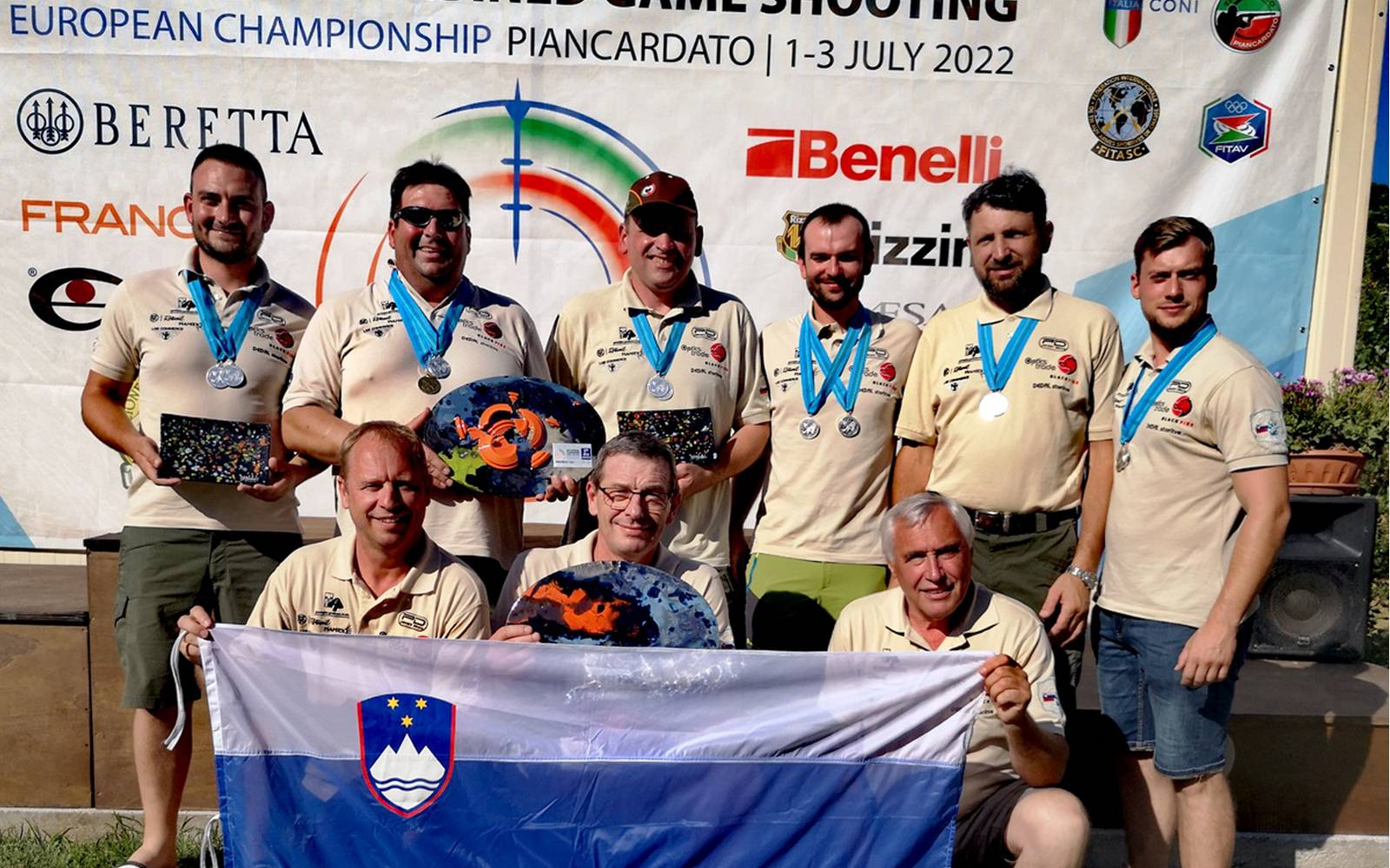 Reprezentanca LZS na EP v Italiji. Foto: arhiv LZS