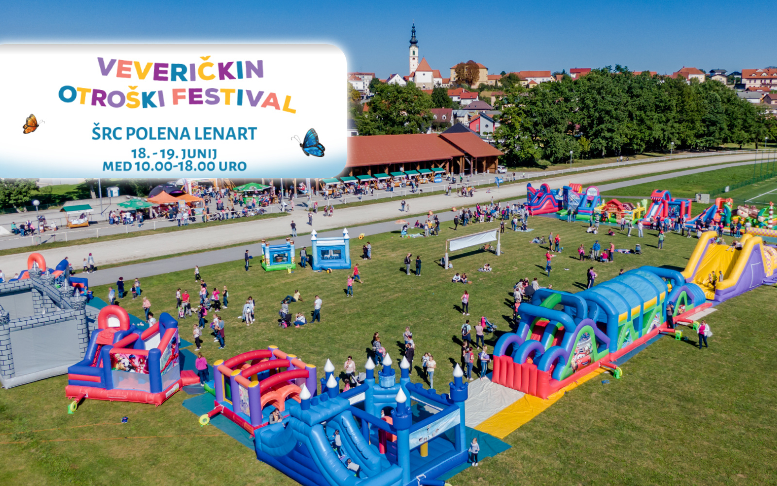 Dvodnevni Veveričkin otroški festival postaja pravcati raj za naše najmlajše, ki ga otroci obožujejo.