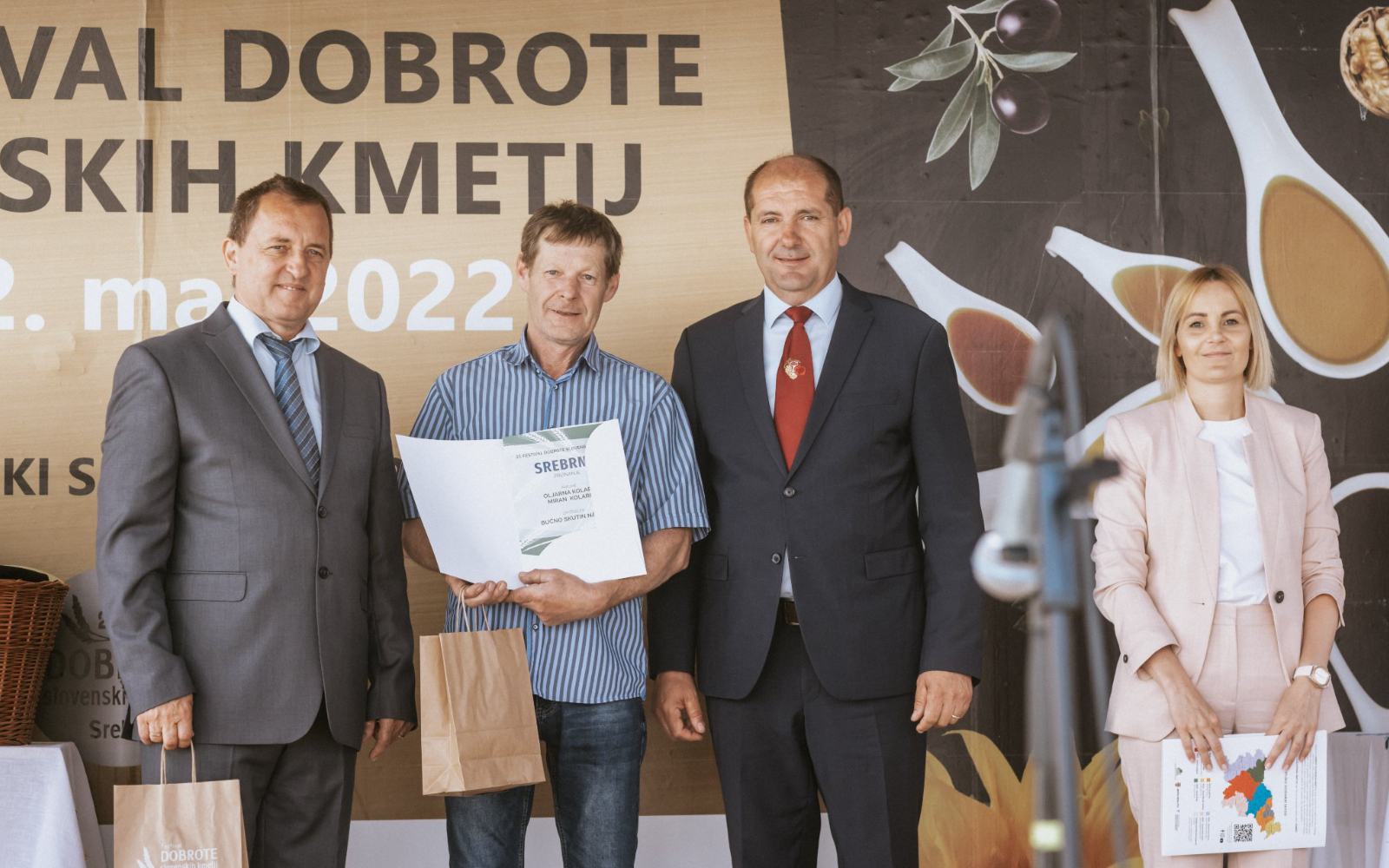Miran Kolarič z Oljarne Kolarič velja za absolutnega zmagovalca, saj je domov odnesel kar 8 zlatih, 5 srebrnih in 1 bronasto priznanje. Foto: arhiv Dobrote slovenskih kmetij Ptuj