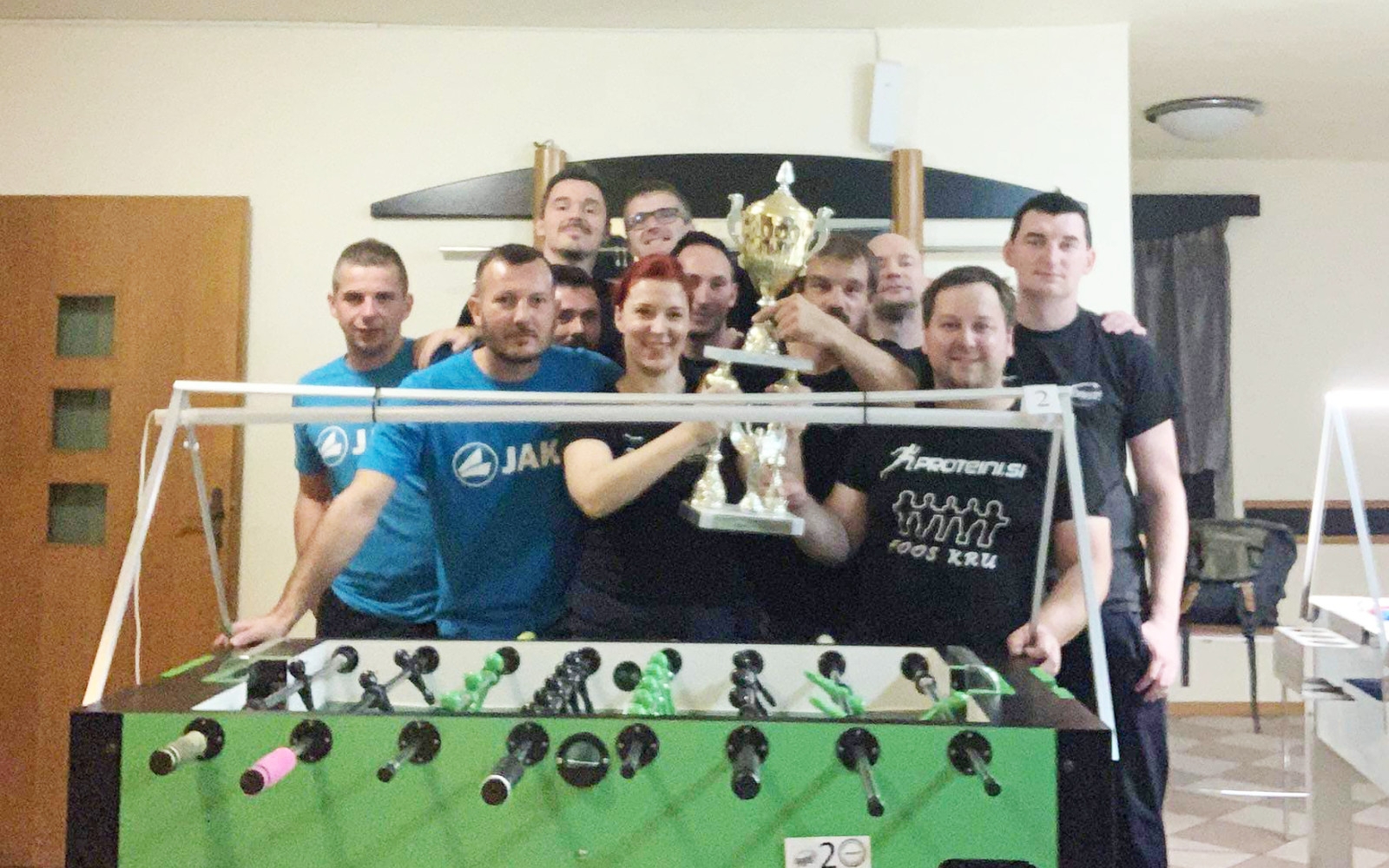 Državni prvak za leto 2023 je postala ekipa Foos Kru, ki je 2:0 v setih premagala neugodne Jejže. Z zmago na državnem prvenstvu si je tako ekipa DNN Foos Kru zagotovila nastop na letošnji Ligi prvakov (European Champions Leauge), ki bo potekala v Rimu.