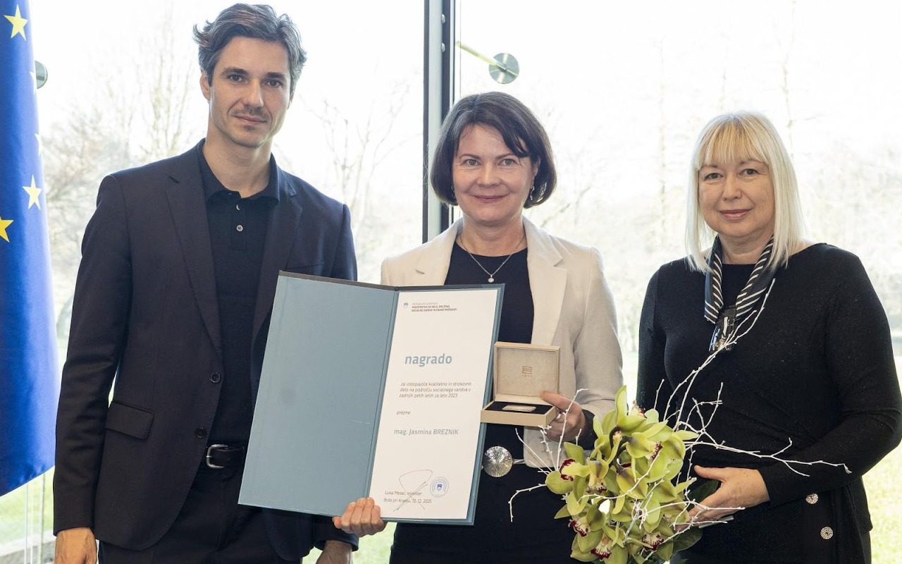 Nagrada za mag. Jasmino Breznik