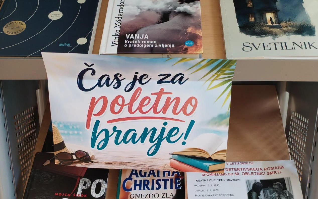 Najbolj brani romani za odrasle v Knjižnici Lenart