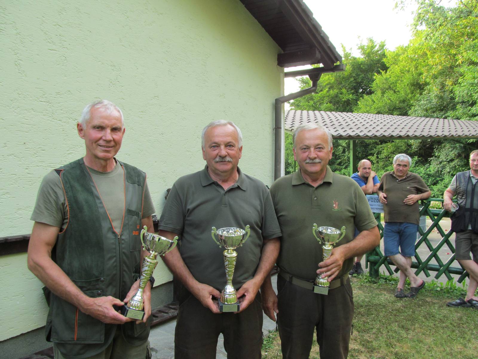 Najboljši veterani brata Marhold in Vlado Steinfelser levo 